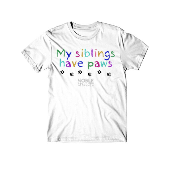 MY SIBLINGS HAVE PETS - TODDLER PREMIUM T-SHIRT - WHITE Thumbnail