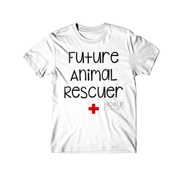 FUTURE ANIMAL RESCUER - TODDLER PREMIUM T-SHIRT - WHITE Thumbnail