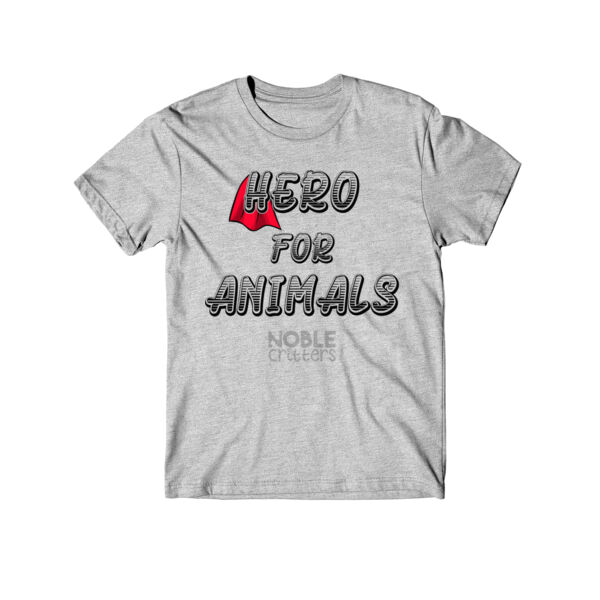 HERO FOR ANIMALS - TODDLER PREMIUM T-SHIRT - LIGHT GRAY HEATHER Thumbnail