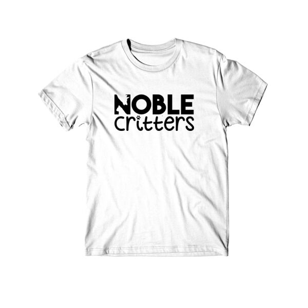 NOBLE CRITTERS LOGO - TODDLER PREMIUM T-SHIRT - WHITE Thumbnail
