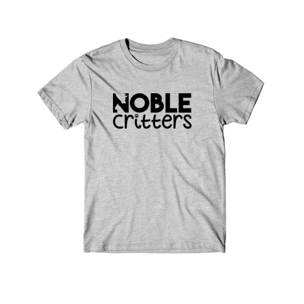 NOBLE CRITTERS LOGO - TODDLER PREMIUM T-SHIRT - LIGHT GRAY HEATHER Thumbnail