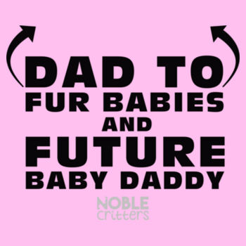 FUTURE BABY DADDY - PREMIUM UNISEX S/S TEE - LIGHT PINK Design