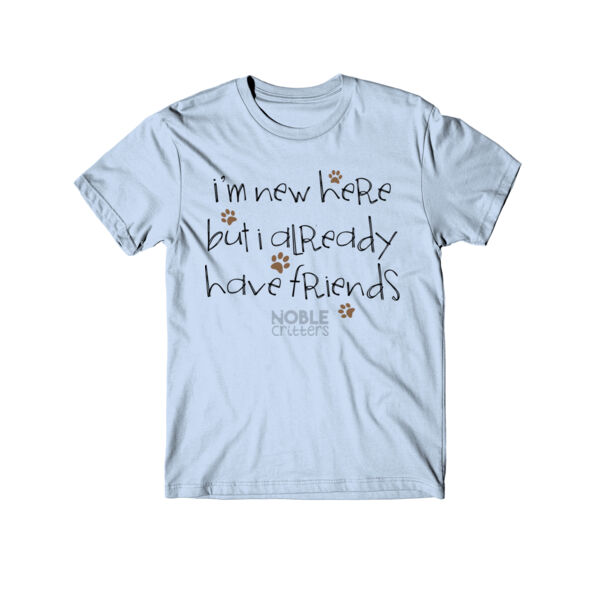 I ALREADY HAVE FRIENDS - TODDLER PREMIUM T-SHIRT - LIGHT BLUE Thumbnail