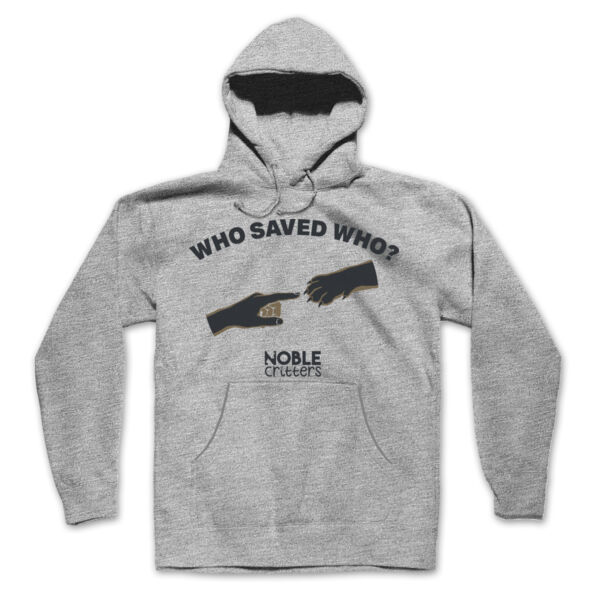 WHO SAVED WHO? - PREMIUM UNISEX HOODIE - 531JYC Thumbnail
